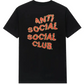 Anti Social Social Club  Maniac Black Tee