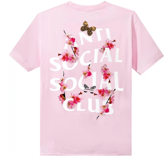 Anti Social Social Club Kkoch Short-Sleeve T-Shirt Pink