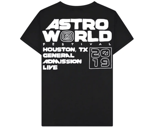 Travis Scott AstroFest Staff tee Black 2019