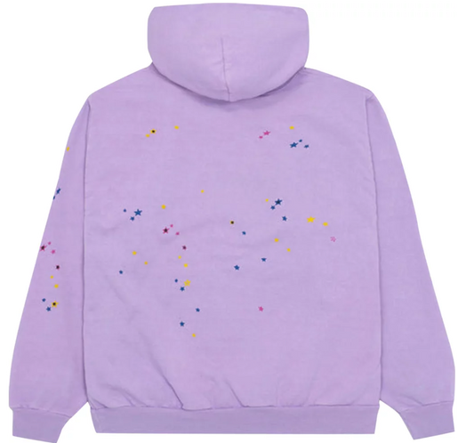 Sp5der Açaí Hoodie Purple