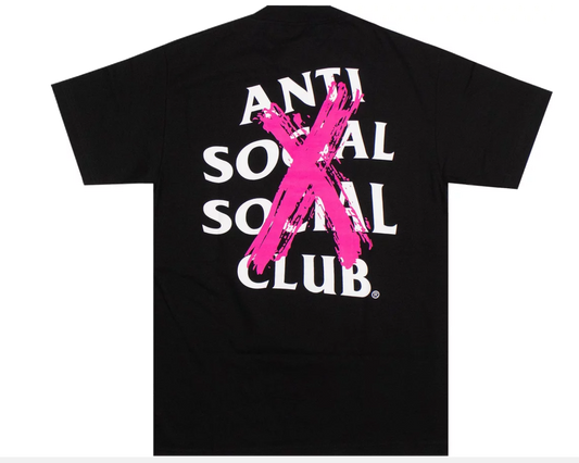 Anti Social Social Club Cancelled Tee Black