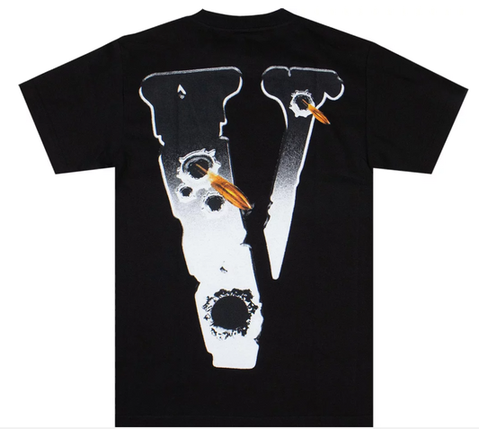 VLONE x Pop Smoke Hawk Em Short-Sleeve T-Shirt Black