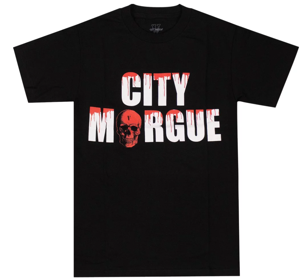 Vlone X City high quality Morgue Drip Tee