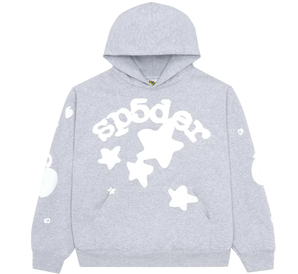 Sp5der Beluga Hoodie Heather Grey