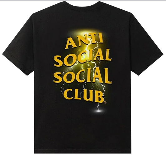 Anti Social Social Club Twista Tee 'Black yellow'
