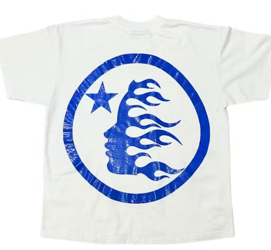 H.star Gel Sport Logo T-shirt White/Blue
