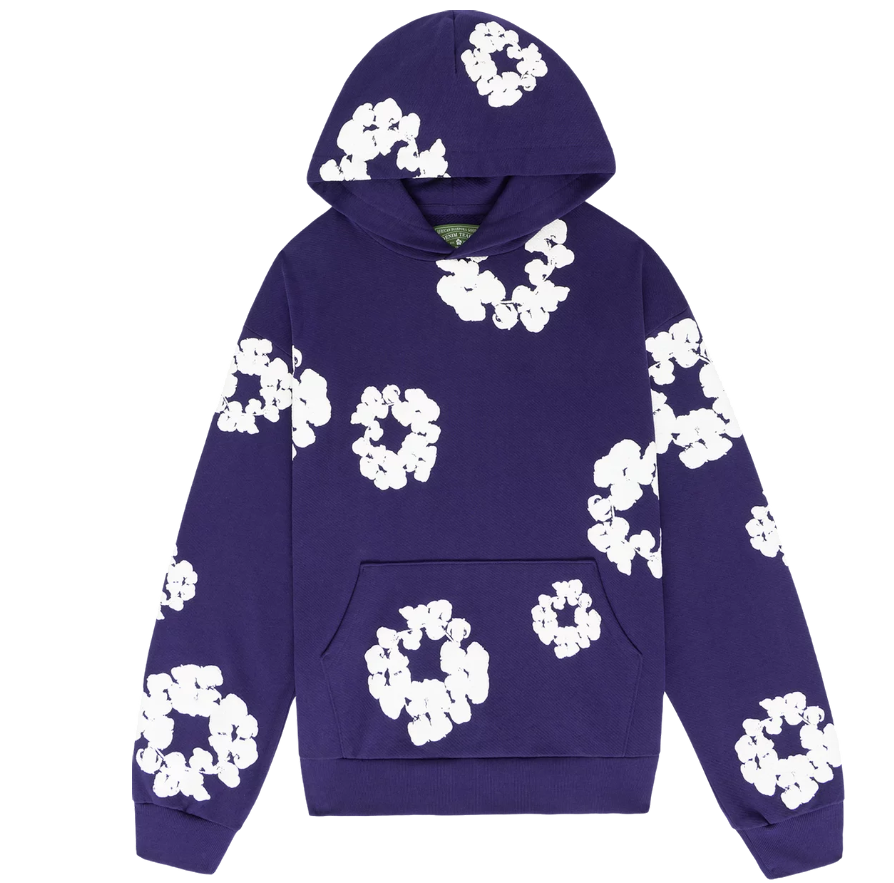 Denim Tears The Cotton Wreath Sweatshirt Purple