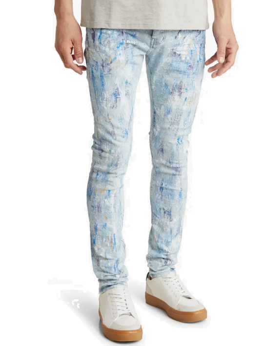 Purple Brand Low Rise Skinny Jeans (P.o.l.b.j.monogram)