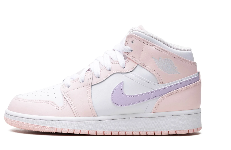 Air Jordan 1 Mid Pink Wash (GS)