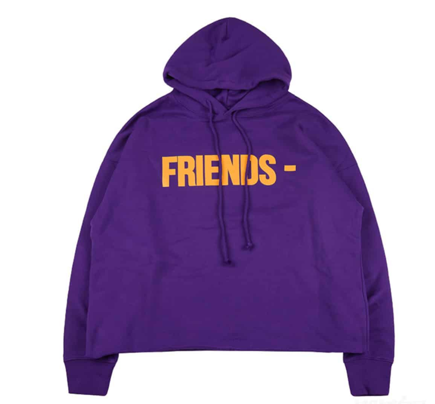 VLONE Friends Hoodie Purple