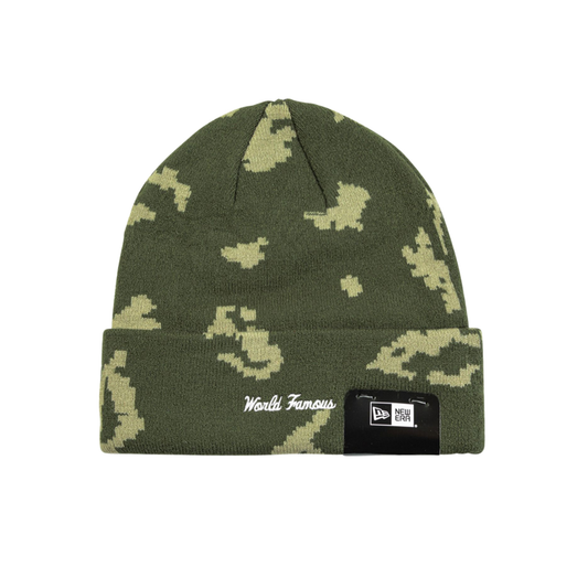 Supreme New Era Box Logo Russian Camo Beanie (FW 21)