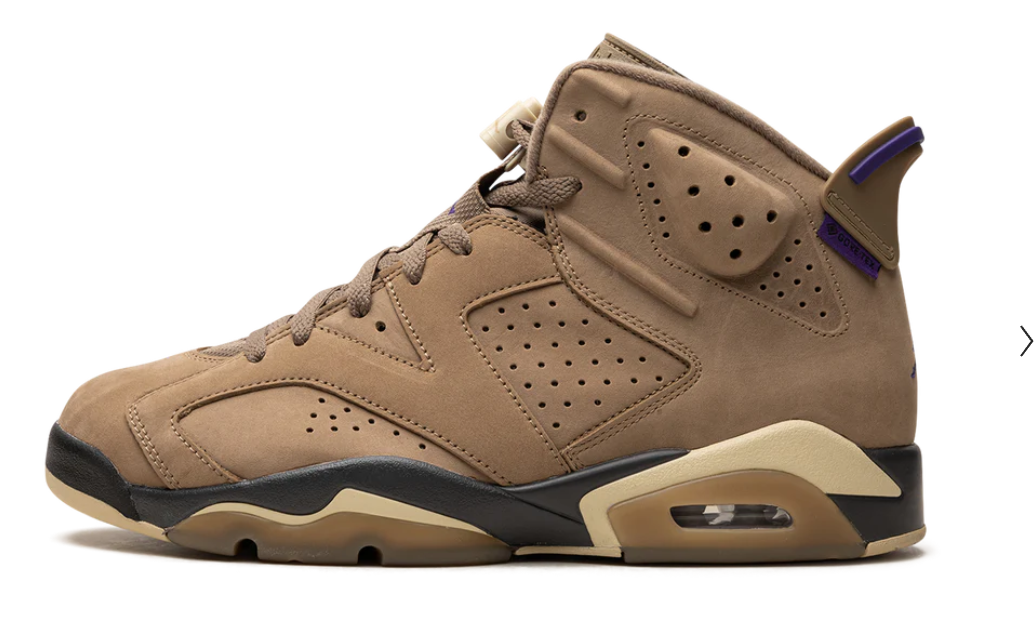 Air Jordan 6 Gore-Tex Brown Kelp