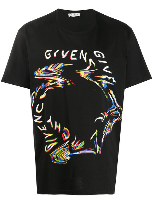 Givenchy logo-print mirage T-shirt