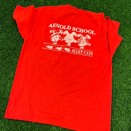 Arnold school alley cats vintage tee
