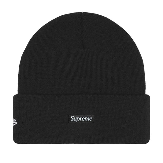 Supreme new era beanie old english black