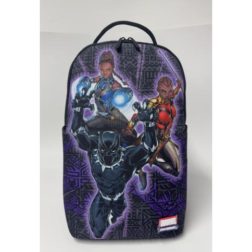 Spray Ground MARVEL BLACK PANTHER GROUP SHOT BACKPACK
