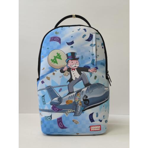Spray ground MONOPOLY PLANE BACKPACK