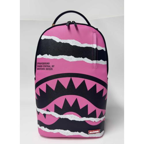 Spray Ground SHARK CENTRAL DUALITY TEAR BACKPACK