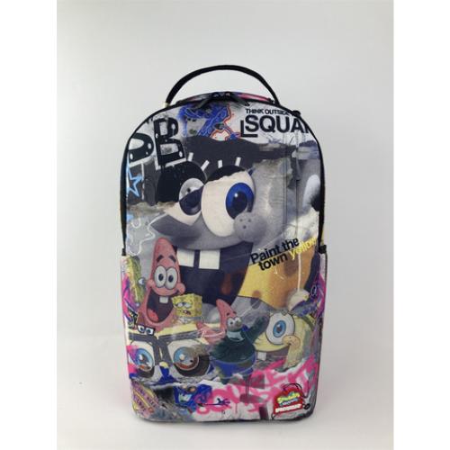 Spray Ground SPONGEBOB GRAFFITI WALL BACKPACK