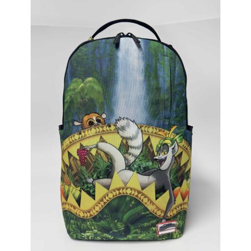 Spray Ground MADAGASCAR KING JULIEN CHILLIN BACKPACK