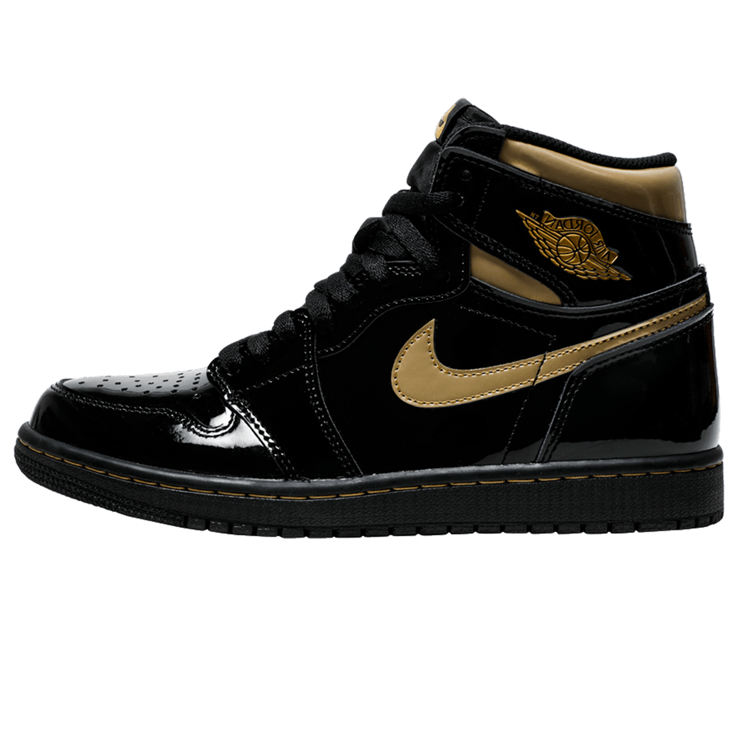 Air Jordan 1 Black Metallic Gold