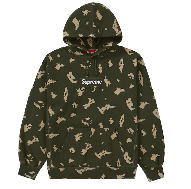 Supreme Camo Box logo Hoodie 