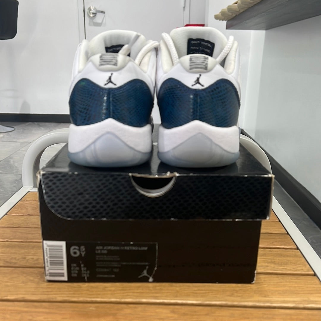 Air Jordan 11 Low Blue Snakeskin (USED)