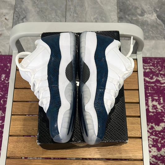 Air Jordan 11 Low Blue Snakeskin (USED)