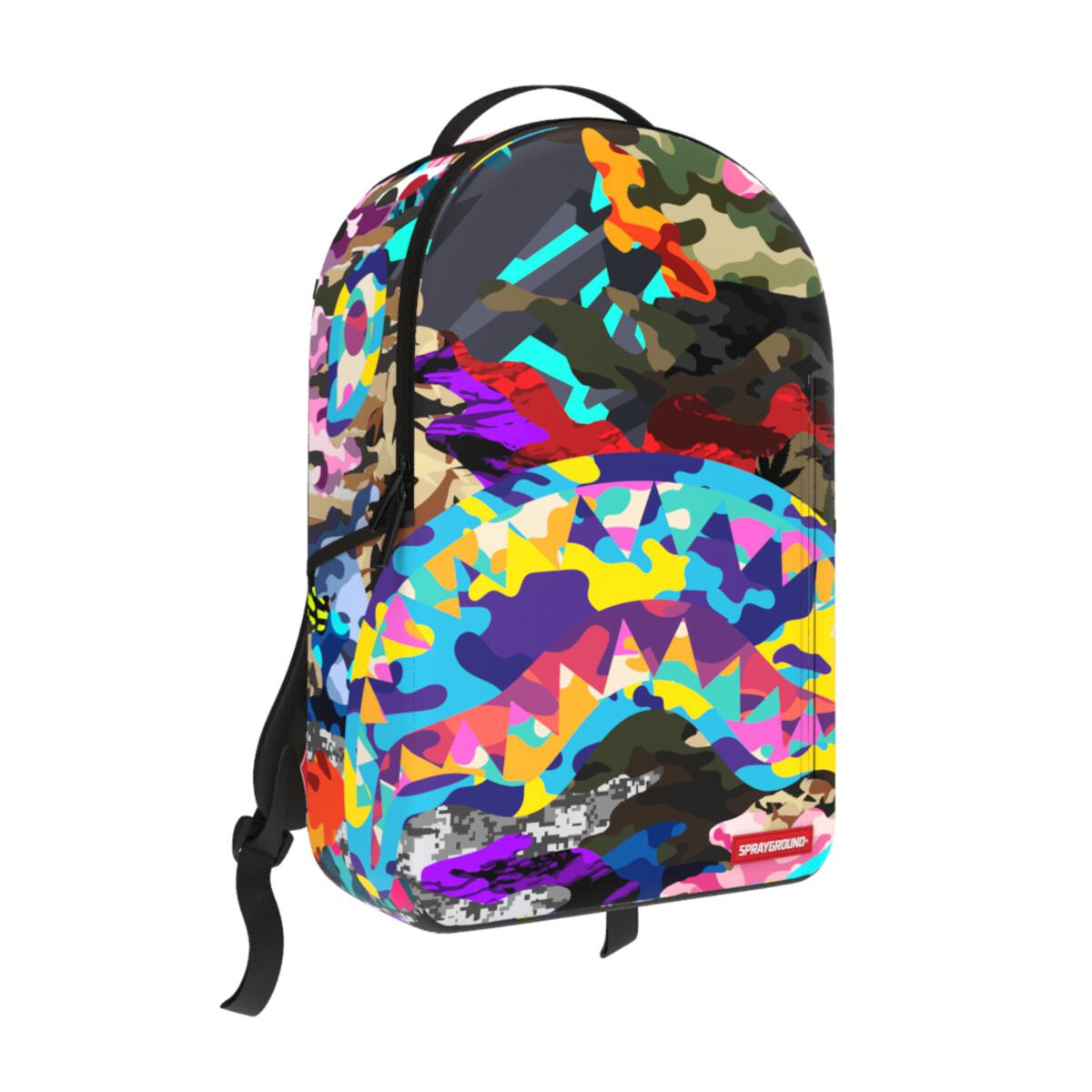 Spray Ground SLICED AND DICED CAMO BACKPACK (B4747)