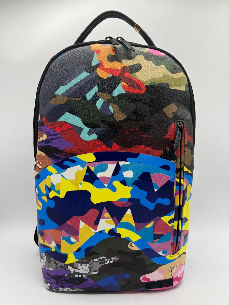 Spray Ground SLICED AND DICED CAMO BACKPACK (B4747)