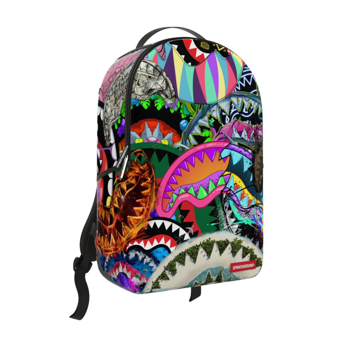 Spray Ground CANT STOP THE SHARK Backpack (B6258)