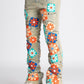 Guapi Vintage Flowers Denim Jeans