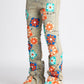 Guapi Vintage Flowers Denim Jeans