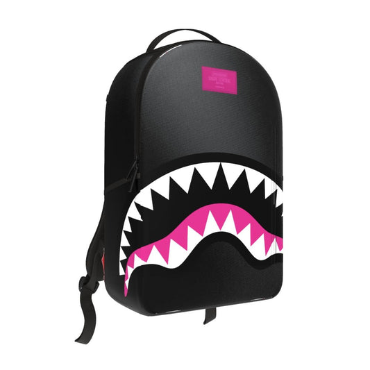 Spray Ground SHARK CENTRAL NYLON BLACK PINK Back Pack