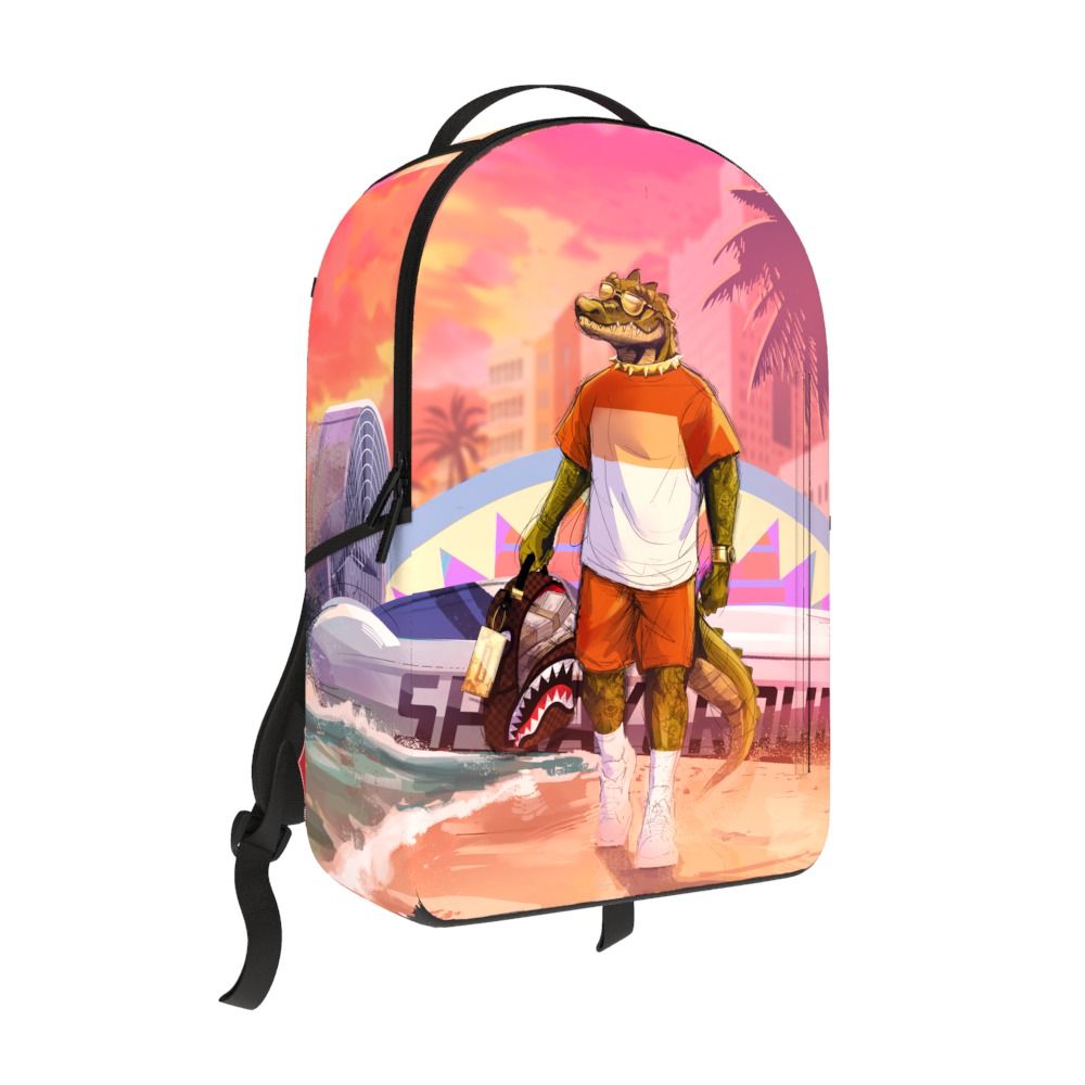 Spray Ground NILE TOOTH BEACHFRONT DLXSV BACKPACK (B7763)