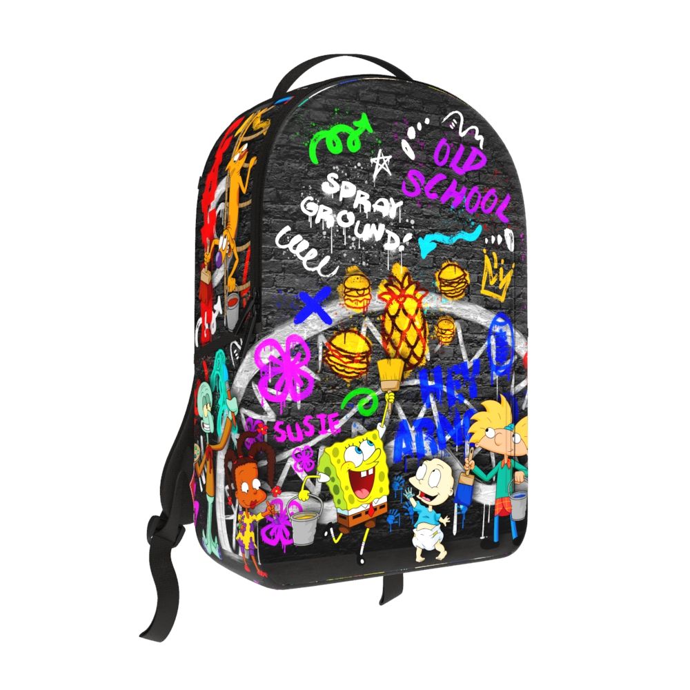 Spray Ground  90s NICK CHARACTERS PAINTING DLXR BACKPACK (B7251)