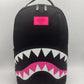 Spray Ground SHARK CENTRAL NYLON BLACK PINK Back Pack