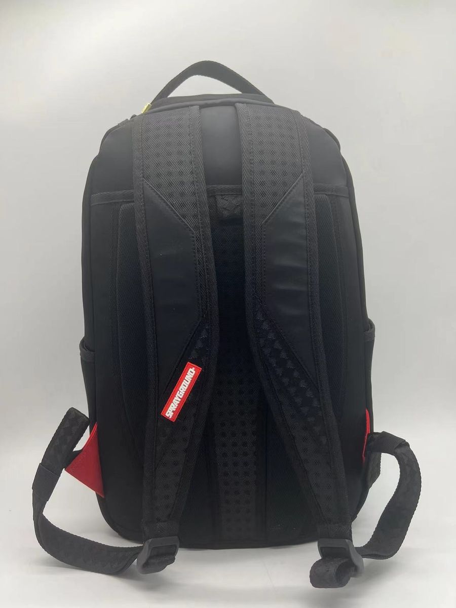 Spray Ground  SHARK CENTRAL NYLON BLACK Back Pack