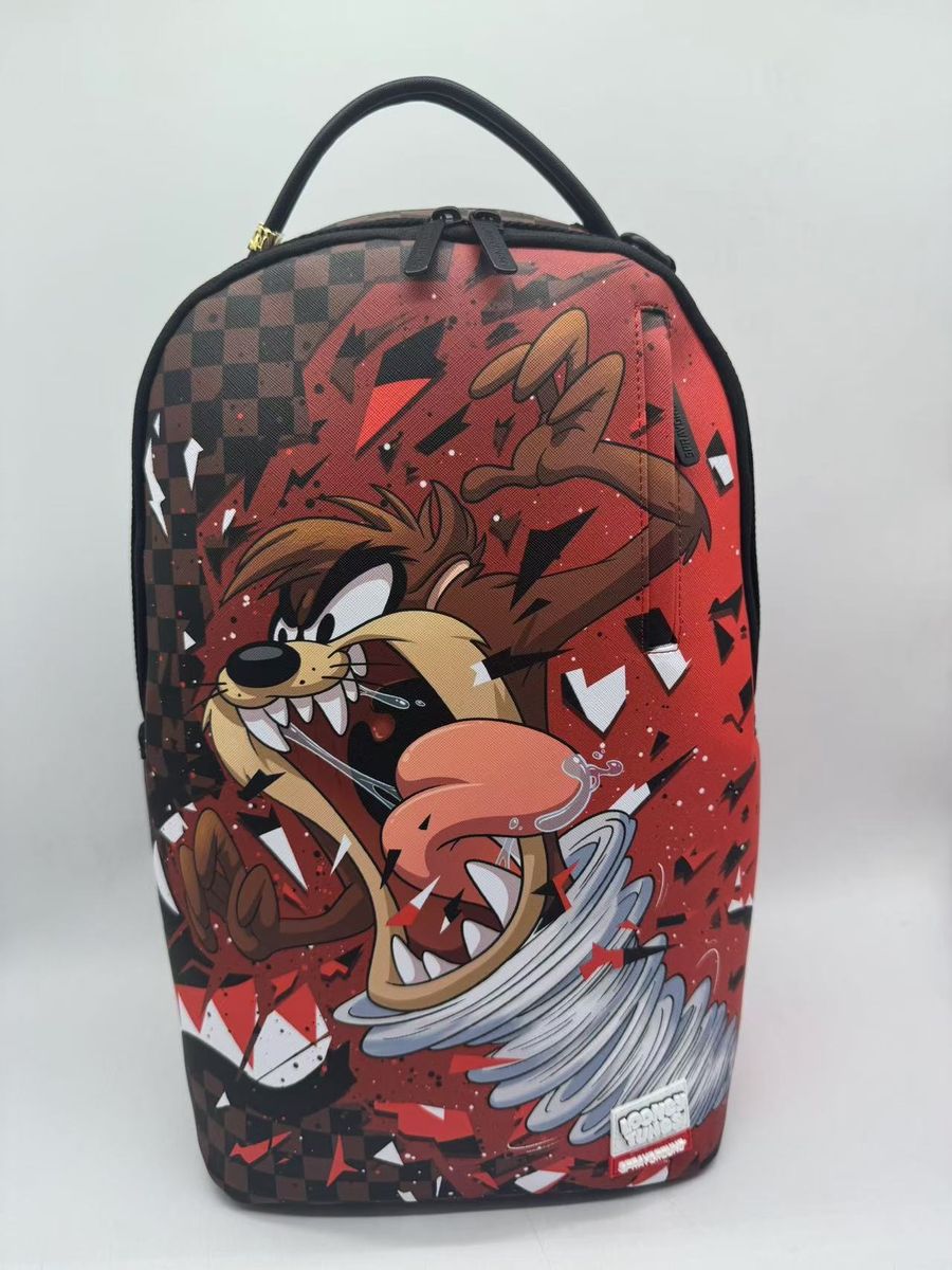 Spray Ground  LOONEY TUNES TAZ DESTROY DLXSV BACKPACK (B7696)