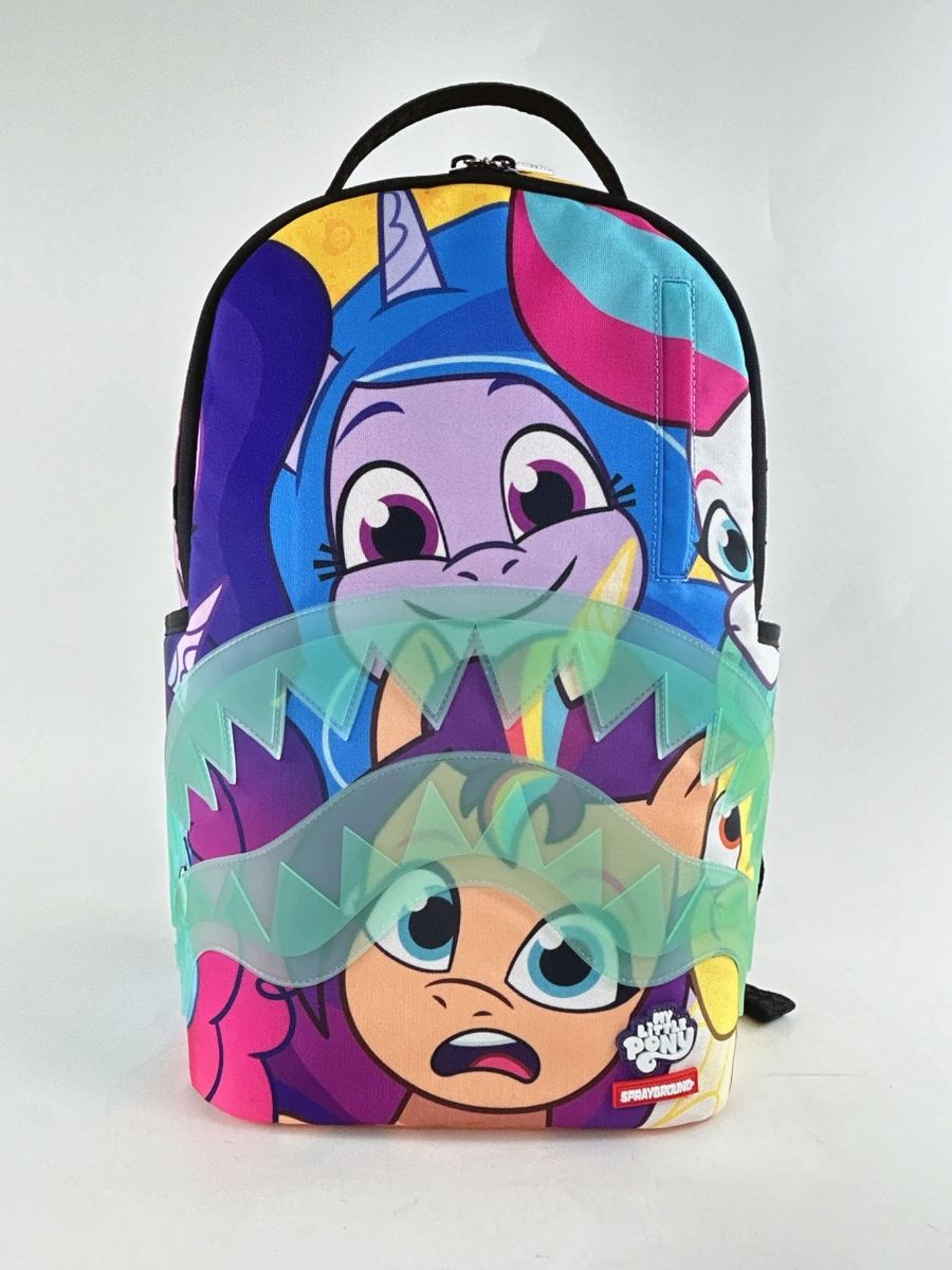 Spray Ground PONIES CRAMMED DLXR BACKPACK (B7179)
