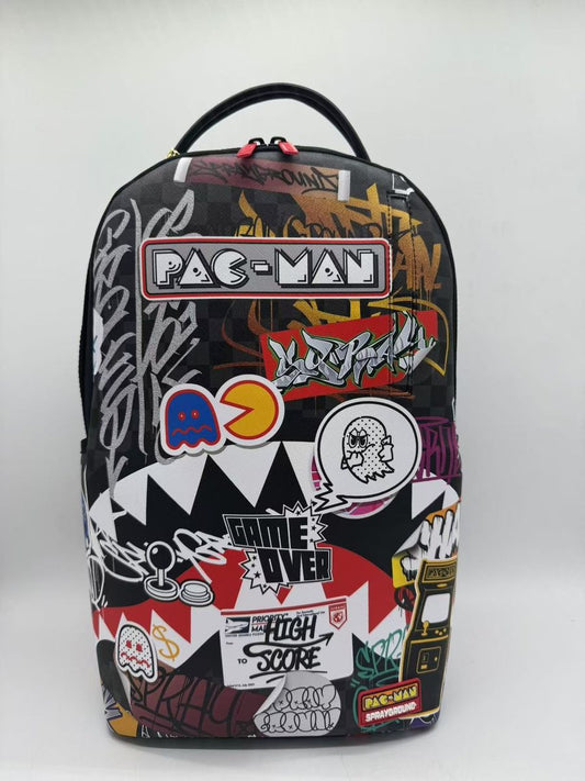 Spray Ground PACMAN STICKERS DLXSV BACKPACK (B7820)