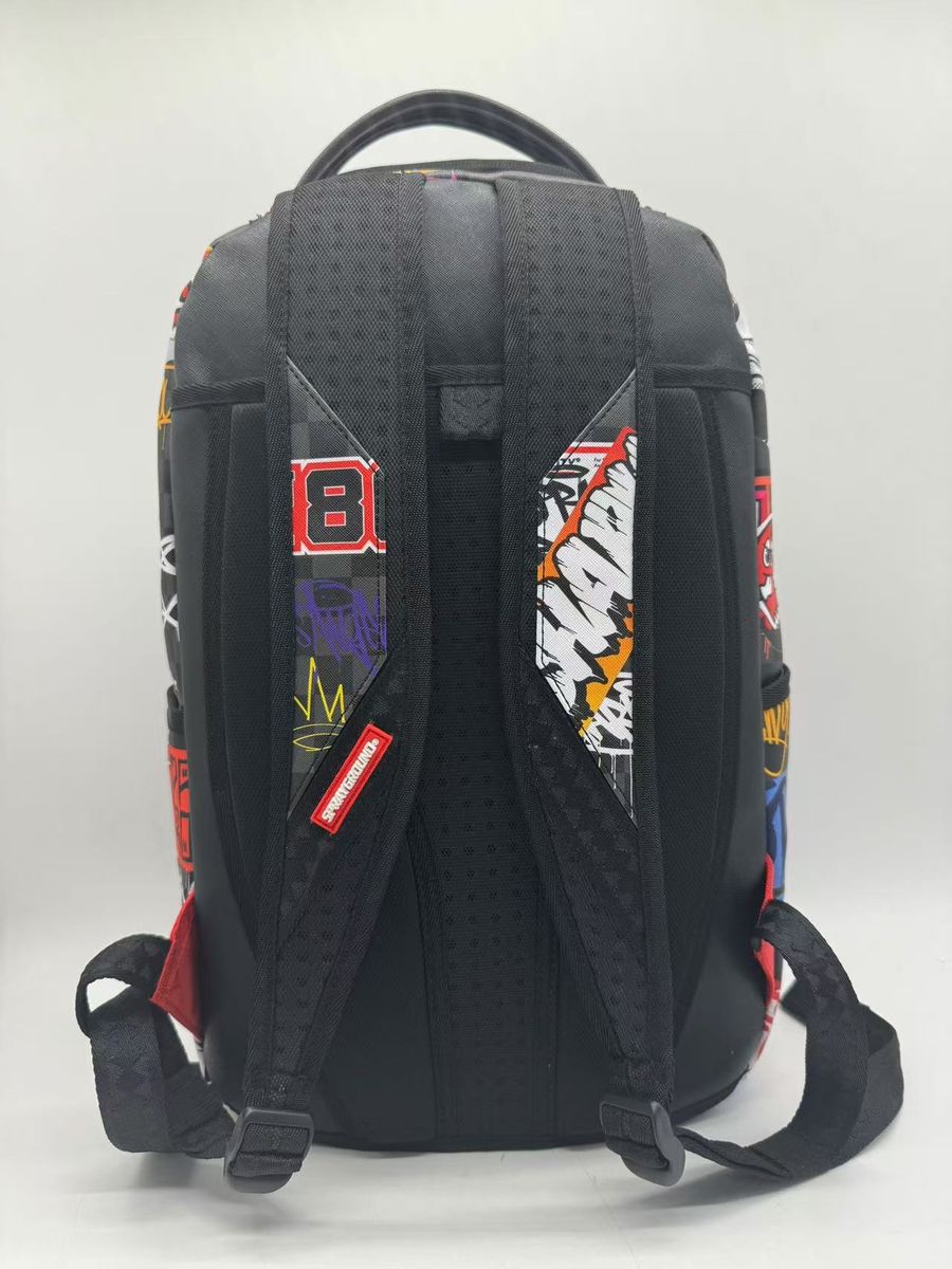 Spray Ground PACMAN STICKERS DLXSV BACKPACK (B7820)