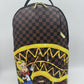 Spray Ground  RICHIE RICH GOLD SHARKMOUTH DLXSV BACKPACK