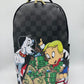 Spray Ground  RICHIE RICH AND DOG MONEY REVEAL DLXSV BACKPACK