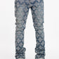 Guapi  Vintage Blue Embellished Denim Jeans