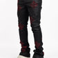 Guapi Obsidian Black Icon Embellished Denim V2 Jeans