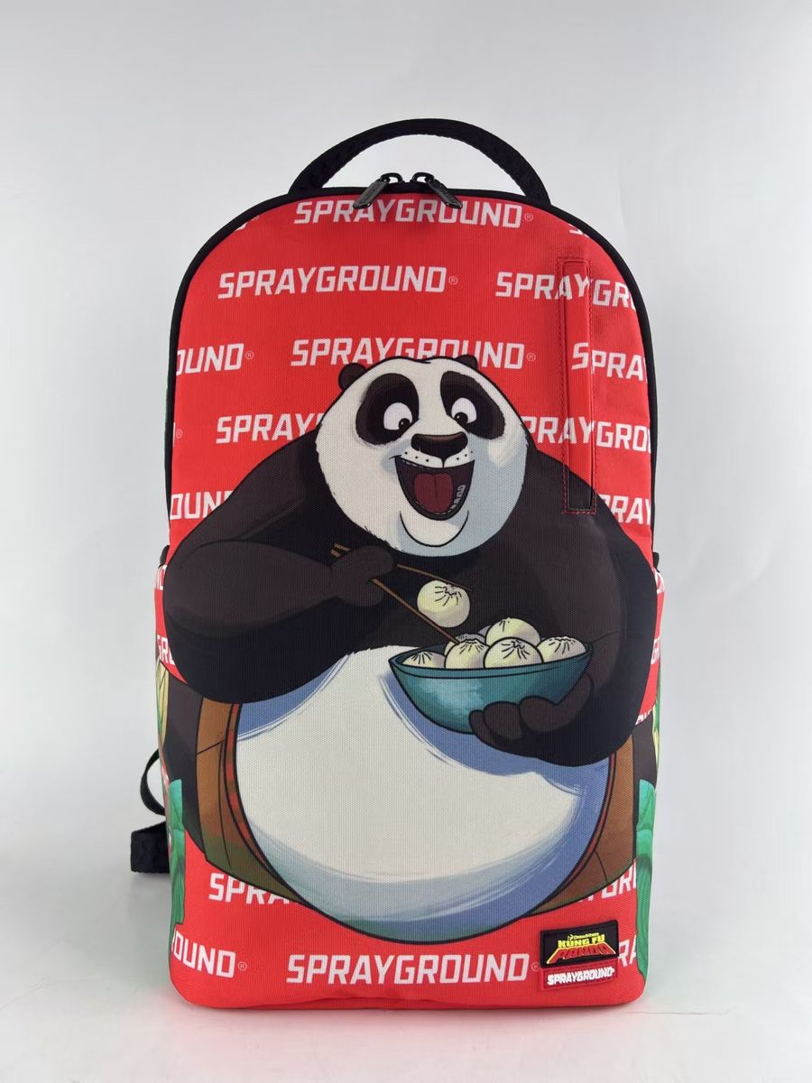 Spray Ground KUNG FU PANDA PO SPLIT DLXR BACKPACK (B7517)