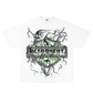 RetroVert GREEN SKULL T-SHIRT