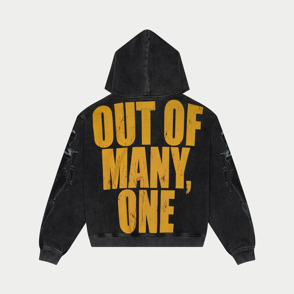 God Speed Alexa Hoodie (Black Wash)