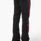 Guapi Obsidian Black Skeleton Flared Denim V2 Jeans